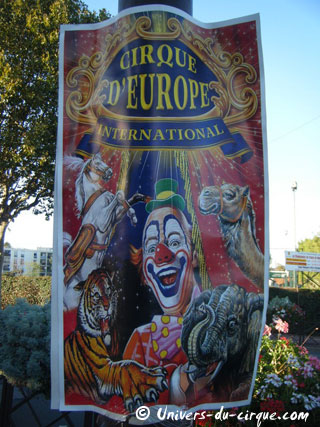 Essonne: l'International Cirque d'Europe à Verrières-le-Buisson du 19 au 23 octobre 2011