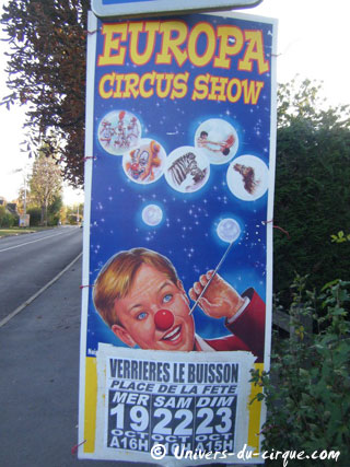 Essonne: l'International Cirque d'Europe à Verrières-le-Buisson du 19 au 23 octobre 2011
