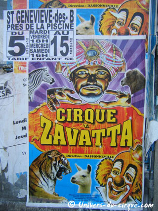 Essonne: les cirques Joy Dassonneville et Thierry Zavatta de passage à Sainte-Geneviève-des-Bois