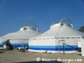 Paris: le Cirque National Alexis Gruss se prépare à accueillir son nouveau spectacle 