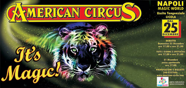 Italie: début de la nouvelle tournée de l'American Circus Togni le 04 novembre prochain