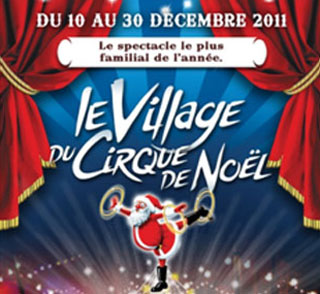 Indre-et-Loire: les nouvelles installation du 9 Village du Cirque de Nol à Luynes