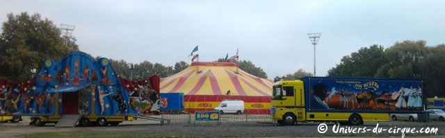 Un nouveau chapiteau pour le Nouveau Cirque Jean Richard