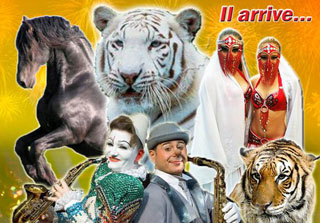 Val-d'Oise: le Nouveau Cirque Jean Richard à Argenteuil du 22 octobre au 06 novembre