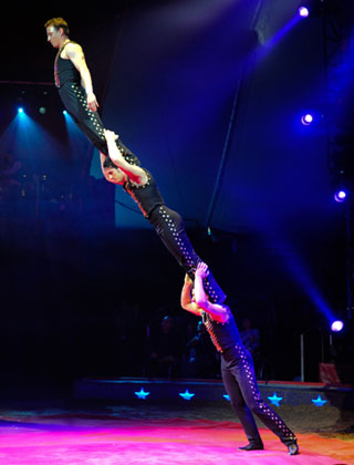 Isère: les Fratelli Errani au 10 Festival International du Cirque de Grenoble