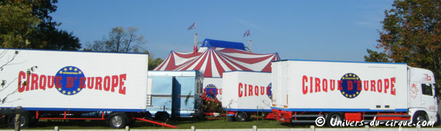Le spectacle 2011 de l'International Cirque d'Europe