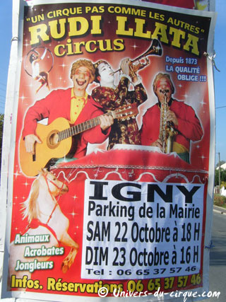 Essonne: le Rudi Llata Circus poursuit sa tournée dans le département