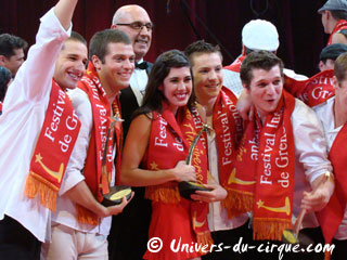 Isère: le palmarès du 10 Festival International du Cirque de Grenoble