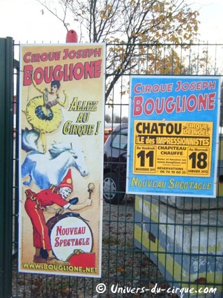 Yvelines: le traditionnel séjour hivernal du Cirque Joseph Bouglione à Chatou