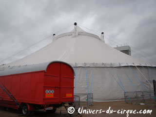 Hauts-de-Seine: embellissement du chapiteau du Cirque d'Hiver Bouglione