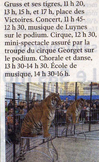 Indre-et-Loire: le Village du Cirque de Nol à l'honneur dans La Nouvelle République