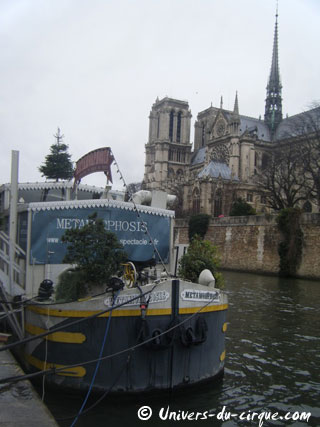 Paris: Réveillons Magiques à bord de Métamorphosis les 24 et 31 décembre 2011
