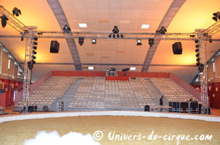 Tarn-et-Garonne: le décor de Nol en Cirque prend place à Valence-d'Agen