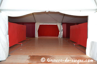 Tarn-et-Garonne: le décor de Nol en Cirque prend place à Valence-d'Agen