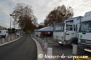Tarn-et-Garonne: le décor de Nol en Cirque prend place à Valence-d'Agen