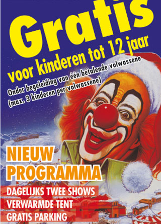 Belgique: le Circus Rose-Marie Malter à Gand du 25 décembre 2011 au 08 janvier 2012