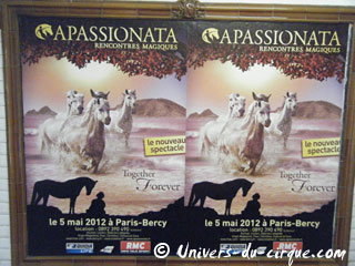 Paris: Apassionata au Palais Omnisports de Paris-Bercy le 05 mai 2012