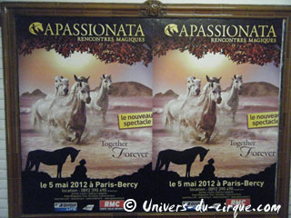 Paris: Apassionata au Palais Omnisports de Paris-Bercy le 05 mai 2012