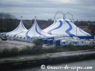 Nord: le Circo Acquatico est arrivé à Valenciennes