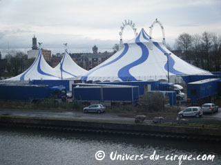 Nord: le Circo Acquatico est arrivé à Valenciennes