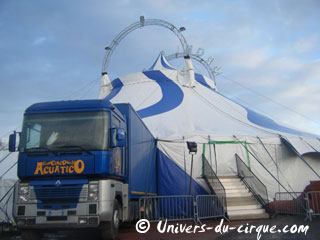 Nord: le Circo Acquatico est arrivé à Valenciennes