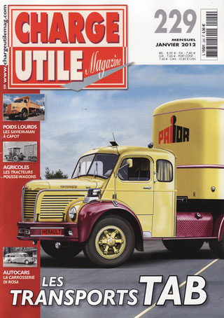 Parution de Charge Utile Magazine de janvier 2011