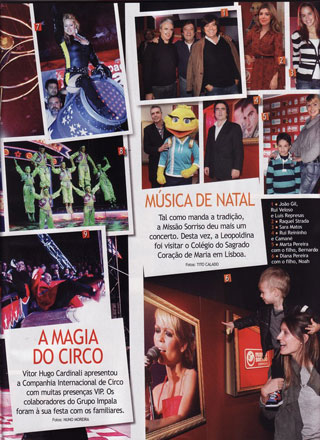Portugal: le Circo Victor Hugo Cardinali à Lisbonne jusqu'au 08 janvier 2012