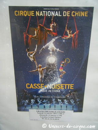 Maine-et-Loire: Casse-Noisette made in China au Grand Thétre d'Angers les 14 et 15 janvier 2012