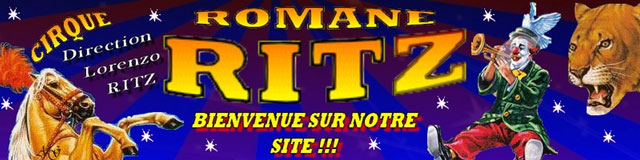 Le site internet du Cirque Romane Ritz