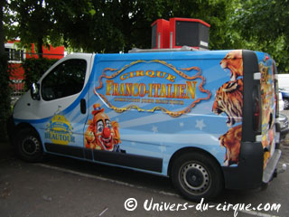 Belgique: le Cirque Franco-Italien à Ath du 06 au 10 juin 2012