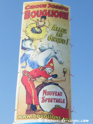 Maine-et-Loire: le Cirque Joseph Bouglione à Angers du 16 juin au 01er juillet 2012
