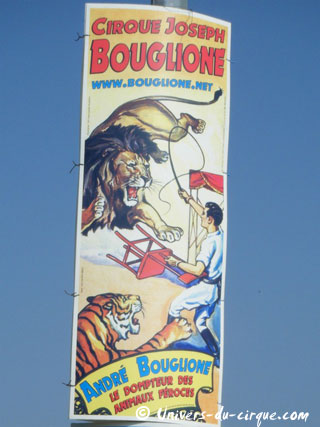 Maine-et-Loire: le Cirque Joseph Bouglione à Angers du 16 juin au 01er juillet 2012