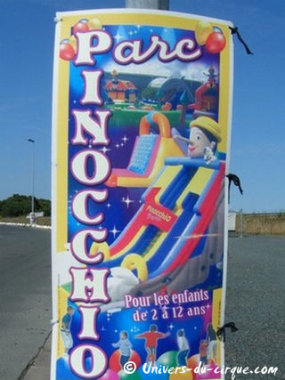 Cher: Parc de Jeux du Théâtre de Pinocchio à Vierzon du 16 mai au 02 septembre 2012