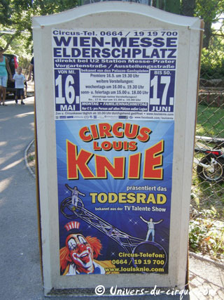 Autriche: la tournée 2012 du Circus Louis Knie se poursuit à travers tout le pays