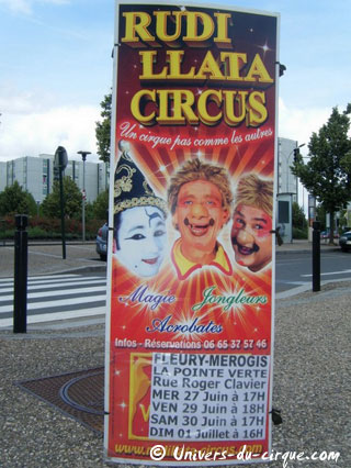 Essonne: le Rudi Llata Circus à Fleury-Mérogis du 27 juin au 01er juillet 2012