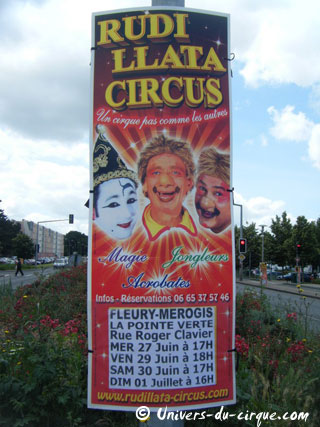 Essonne: le Rudi Llata Circus à Fleury-Mérogis du 27 juin au 01er juillet 2012