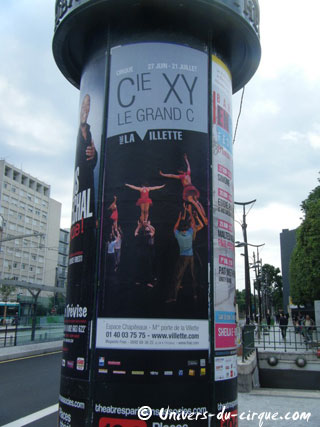 Paris: la Compagnie XY au Parc de La Villette du 27 juin au 21 juillet 2012