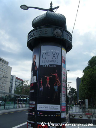 Paris: la Compagnie XY au Parc de La Villette du 27 juin au 21 juillet 2012