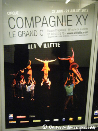 Paris: la Compagnie XY au Parc de La Villette du 27 juin au 21 juillet 2012