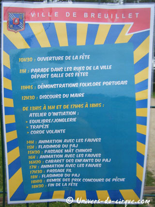 Essonne: le cirque et les fauves à l'honneur à la Fête du Moulin de Breuillet