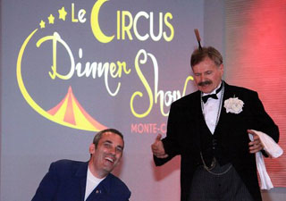 Monaco: cet été, un dîner sous le chapiteau du Festival International du Cirque de Monte-Carlo