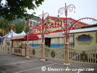Grand Duché du Luxembourg: le Circus Roncalli à Luxembourg du 23 juin au 15 juillet 2012