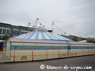 Grand Duché du Luxembourg: le Circus Roncalli à Luxembourg du 23 juin au 15 juillet 2012