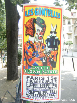 Paris: les Gontellis dans le 15° arrondissement du 20 juin au 15 juillet 2012