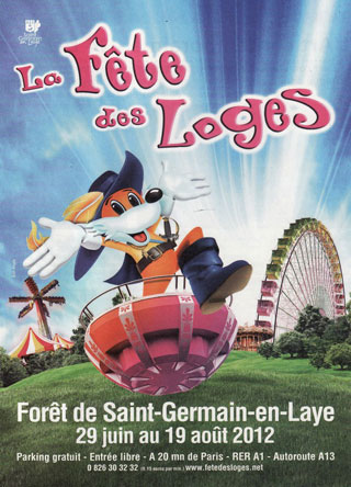 Yvelines: Fête des Loges dans la Forêt de Saint-Germain-En-Laye du 29 juin au 19 août 2012