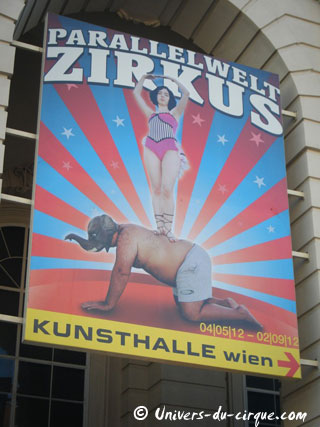 Autriche: exposition sur le Cirque et les Arts au Kunsthalle de Vienne du 04 mai au 02 septembre 2012