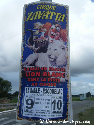 Loire-Atlantique: le Cirque Claudio Zavatta à La Baule et à Saint-Nazaire