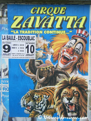 Loire-Atlantique: le Cirque Claudio Zavatta à La Baule et à Saint-Nazaire