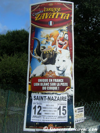 Loire-Atlantique: le Cirque Claudio Zavatta à La Baule et à Saint-Nazaire
