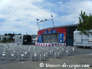 Loire-Atlantique: le Podium Circus en tournée sur la Côte d'Amour